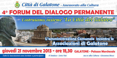 4° Forum del Dialogo Permanente.