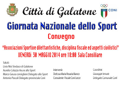 Giornata Nazionale dello sport