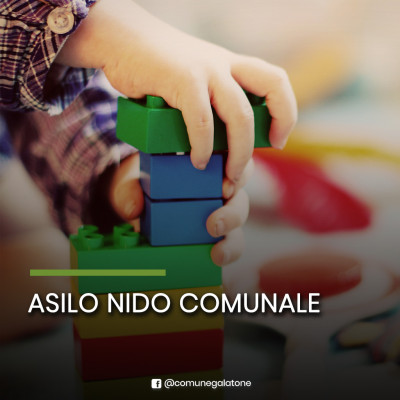 ISCRIZIONI ALL'ASILO NIDO COMUNALE PER L'A.S. 2025-2026