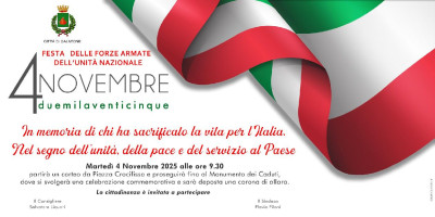 CELEBRAZIONE DEL 4 NOVEMBRE 2025