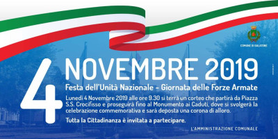 GIORNATA DELL'UNITÀ E DELLE FORZE ARMATE