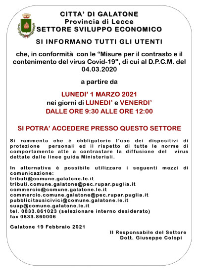 AVVISO TERZO SETTORE AVVISO TERZO SETTORE