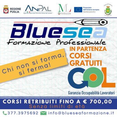 Corsi GOL Retribuiti e Gratuiti per Disoccupati e Inoccupati