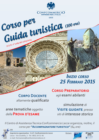 CORSO PER GUIDA TURISTICA