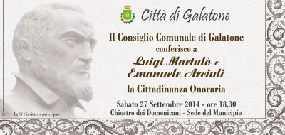 Cittadinanza onoraria