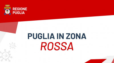 DA LUNEDÌ 15 MARZO PUGLIA IN ZONA ROSSA