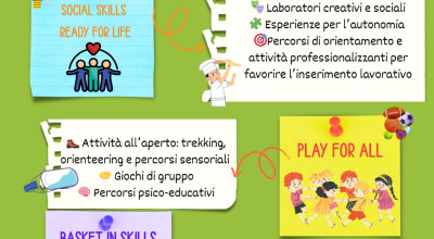 LABORATORI INCLUSIVI ESTATE 2025: L'AUTISMO NEL SOCIALE