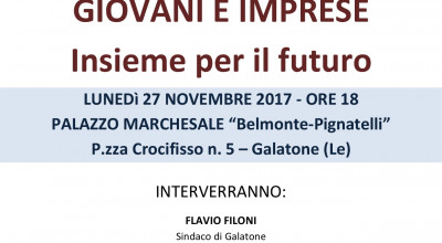 GIOVANI E IMPRESE - Insieme per il futuro