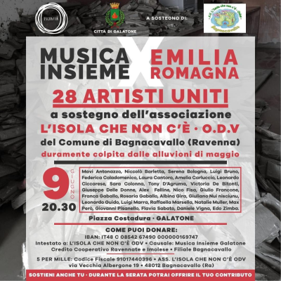 MUSICA INSIEME PER L’EMILIA ROMAGNA