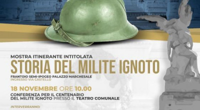 Per il centenario del Milite ignoto sbarca a Galatone la mostra itinerante &q...