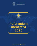 REFERENDUM POPOLARI DI DOMENICA 8 E LUNEDI' 9 GIUGNO 2025