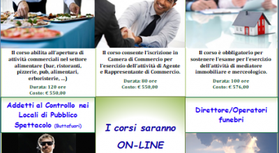 C.A.T. CONFCOMMERCIO LECCE - CORSI ABILITANTI IN MODALITA’ FAD ISCRIZIO...