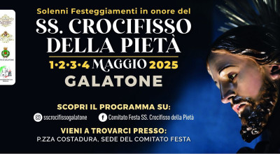SOLENNI FESTEGGIAMENTI IN ONORE DEL SS. CROCIFISSO DELLA PIETA'