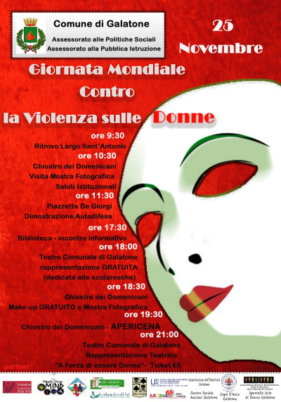 - GIORNATA MONDIALE CONTRO LA VIOLENZA SULLE DONNE
