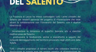 Riforestazione e Rigenerazione Agro-ecologica del Salento