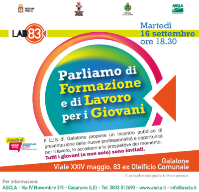 Formazione e lavoro