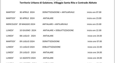 DISINFESTAZIONE AMBIENTALE