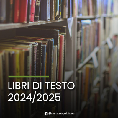 CONTRIBUTO PER FORNITURA LIBRI DI TESTO A.S. 2024-2025