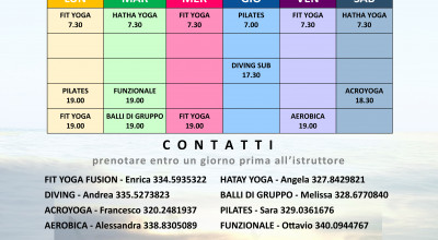 Sport e tempo libero in località La Reggia
