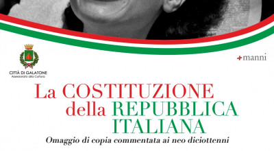 OMAGGIO COPIA COMMENTATA DELLA COSTITUZIONE AI NEO DICIOTTENNI